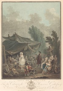 Noce de Village Village Bryllup, 1785.