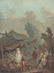 Noce de Village Village Bryllup, 1785.