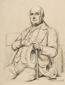 Casimir le Conte, efter Boulanger, 1856. af Charles Meryon