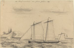 Nærmeste tidevandsjæger af Charles Meryon