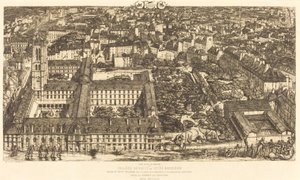 College Henri IV, Paris eller Lycée Napoléon (Henry IV College eller Napoleon School) af Charles Meryon