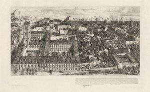 Collège Henri IV, Paris eller Lycée Napoléon (Henry IV College eller Napoleon School, Paris) af Charles Meryon