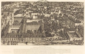 Collège Henri IV, Paris eller Lycée Napoléon (Henry IV College eller Napoleon School, Paris) af Charles Meryon
