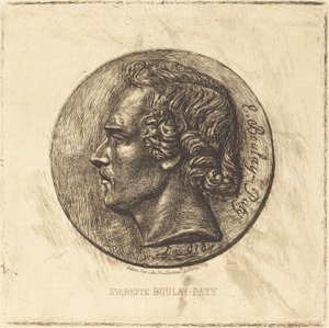 Evariste Boulay-Paty; En digter (Fra en bronze af David d