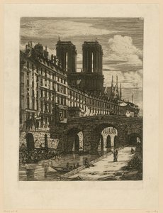 Tryk: Rue neuve, St. Etienne-du-Mont
