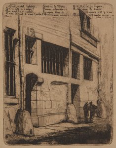 La Rue des Mauvais Garçons  -  1854
