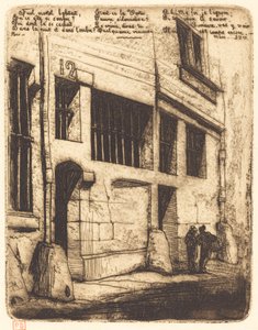 The Street of the Bad Boys, Paris (The Street of the Bad Boys) af Charles Meryon