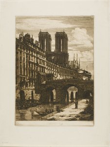 Den Lille Bro, Paris af Charles Meryon