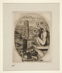 Le Stryge (The vampire) af Charles Meryon