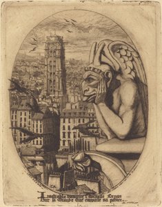 Le stryge (The Vampire) af Charles Meryon