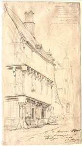 Gammelt hus i Bourges: »La Maison du Musicien«