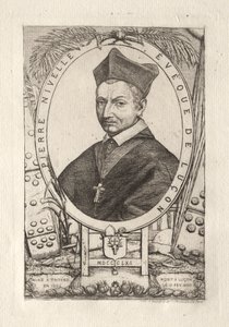 Pierre Nivelle, biskop af Luzon af Charles Meryon