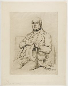 Portræt af Casimir fortællingen af Charles Meryon