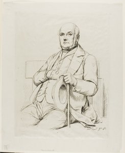 Portræt af Casimir fortællingen af Charles Meryon