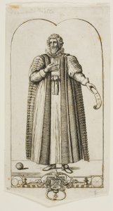 Portræt af François Viete af Charles Meryon