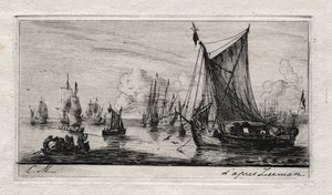 Sydhavsfiskere af Charles Meryon