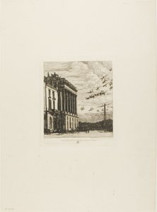 Admiralitetet, Paris af Charles Meryon