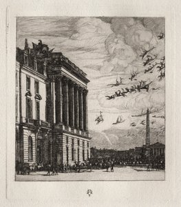 Admiralitetet, Paris af Charles Meryon