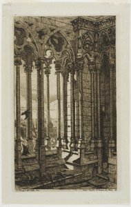 Galleriet Notre-Dame, Paris af Charles Meryon