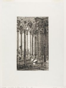 Galleriet Notre-Dame, Paris af Charles Meryon