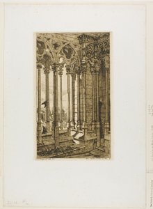 Galleriet Notre-Dame, Paris af Charles Meryon
