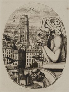 Gargoylen af Charles Meryon