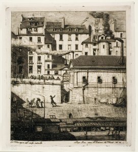Lighuset, Paris af Charles Meryon