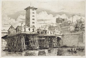 Pumpen, Notre Dame af Charles Meryon