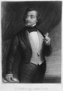 Portræt af Frédérick Lemaître 1800-1876.
