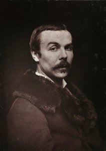 Album Artistique et Biographique, 5. årgang, Salon 1885; portræt af den franske maler Albert Bettannier (1851-1932)