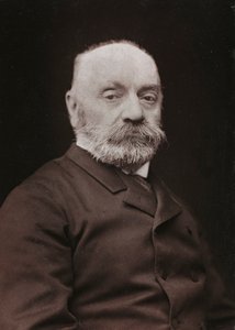 Kunstnerisk og biografisk Album, 6. Aar, Salon 1885; portræt af den franske maler Boulanger Gustave Rodolphe (1824-1888)