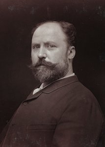 Album Artistique et Biographique, 6. årgang, Salon 1885; portræt af den franske maler Paul Grolleron (1848-1901)