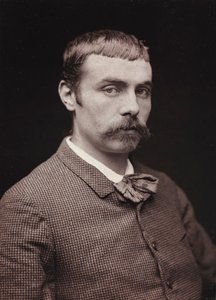 Kunstnerisk og biografisk Album, 6. Aar, Salon 1885; portræt af maleren Gardette Louis