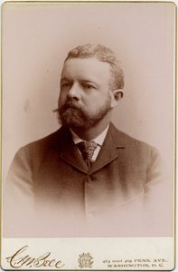 Henry Cabot Lodge (1850-1924), amerikansk senator (albumfoto)