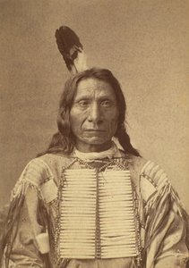 Mahpiya Luta Røde Sky, 1880.