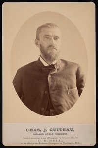 Portræt af Charles Julius Guiteau 1841-1882, 4. juli 1881.