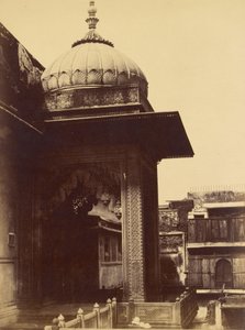 Uidentificeret bygning med balkon, Delhi
