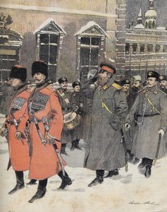 Kejseren (tsaren) af Rusland Alexander III gik til de hellige embeder den 1. januar af Charles Morel