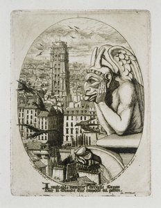 Le Stryge af Charles Meryon