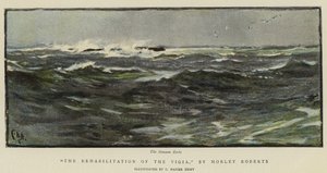 Illustration til The Rehabilitation of the Vigia, af Morley Roberts af Charles Napier Hemy