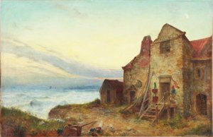 Sunset Shadows, 1865 af Charles Napier Hemy