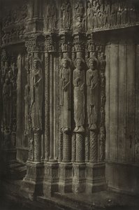 Chartres katedral af Charles Nègre