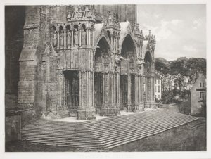 Chartres katedral af Charles Nègre