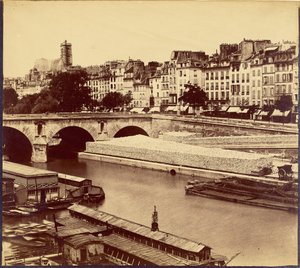 [Pont Marie og Quai des Célestins, set fra Quai d