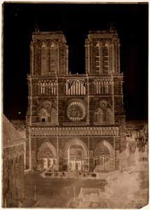 Notre-Dame, Paris af Charles Nègre