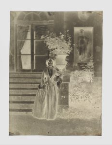 Portræt af en kvinde, muligvis fru Ernest Feydeau af Charles Nègre