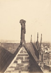[Opstandelsens engel på taget af Notre-Dame i Paris] af Charles Nègre