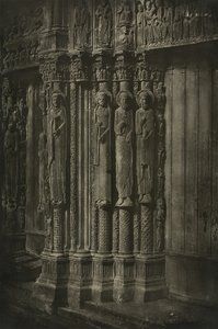 Chartres katedral af Charles Nègre