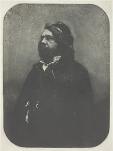 Portræt af Theophile Gautier efter Nadar, ca. 1857, trykt 1982. af Charles Nègre