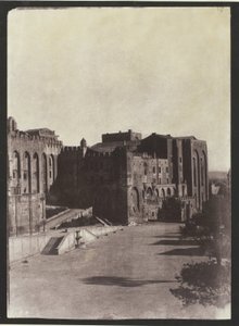Pavens palads, Avignon af Charles Nègre